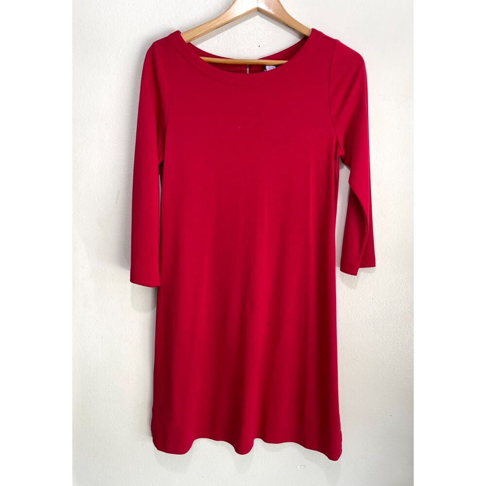 Tommy Bahama classic t shirt dress summer red beach vacation resort women S